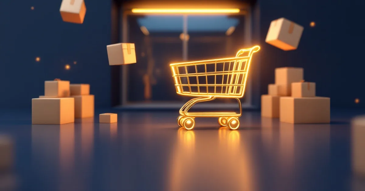 Balıkesir E-Ticaret Sitesi Kurma: Maliyet ve Adımlar — Kaptan Dijital lacivert ve altın tonlarında dijital konsept kapak görseli